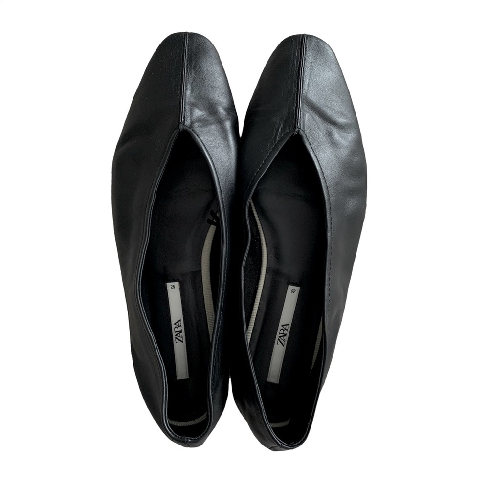 ZARA LEATHER SHOES SIZE 10 (42)